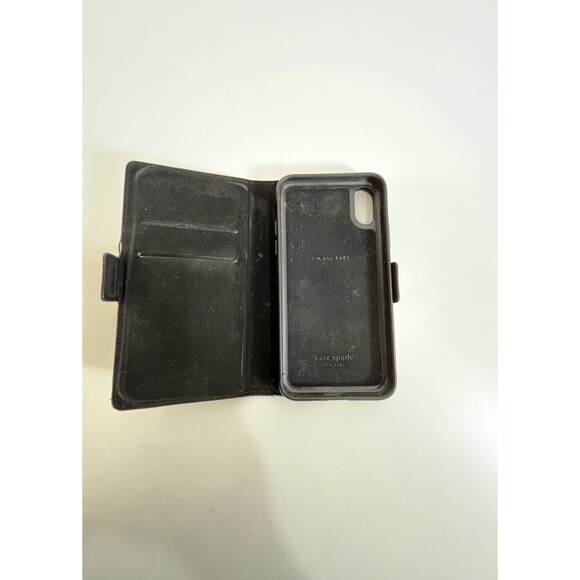 Kate Spade iPhone XR leather magnetic wrap protective phone case excellent Cond. - Picture 6 of 7